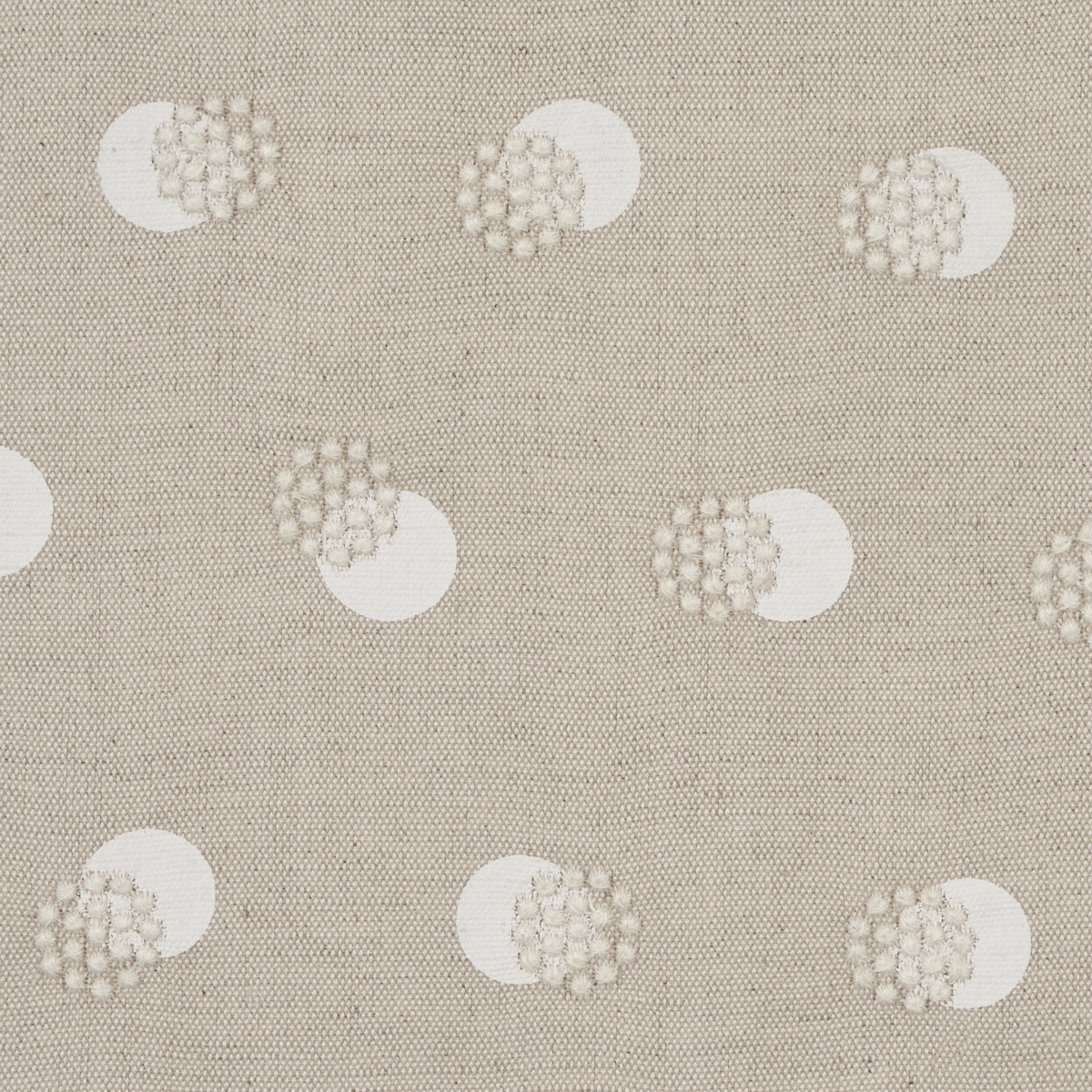 TAYLOR EMBROIDERY – IVORY ON NATURAL