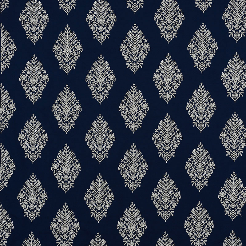 ZINDA EMBROIDERY – NAVY