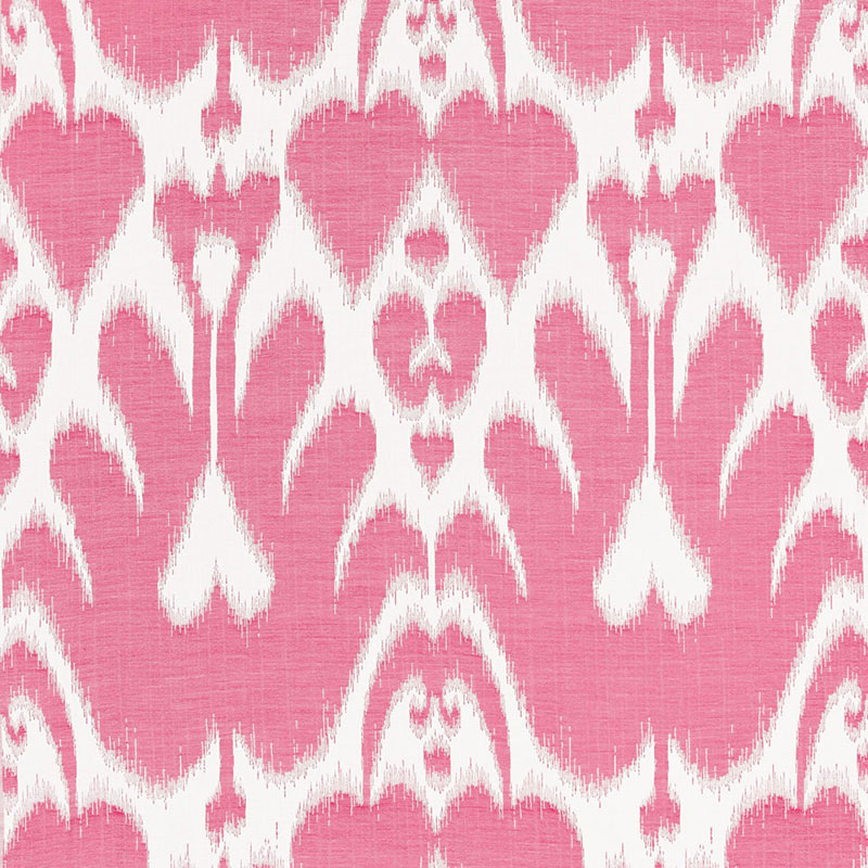 LELA COTTON IKAT – BERRY