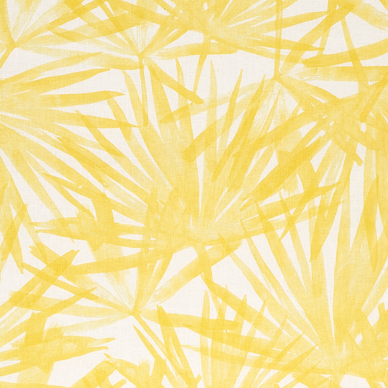SUNLIT PALM LINEN – YELLOW