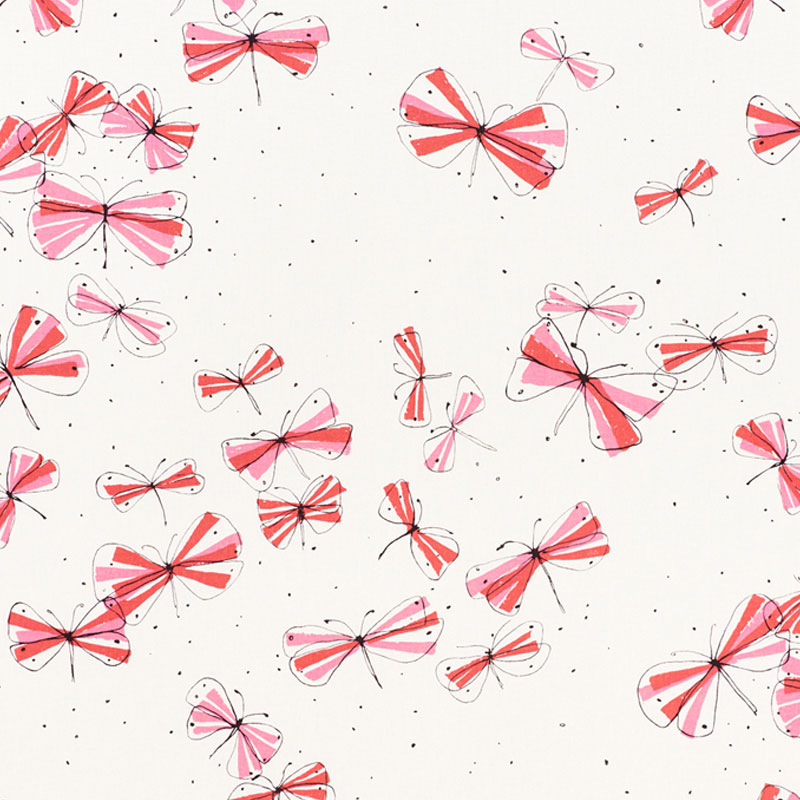 MONARCH’S MARCH – RED & PINK