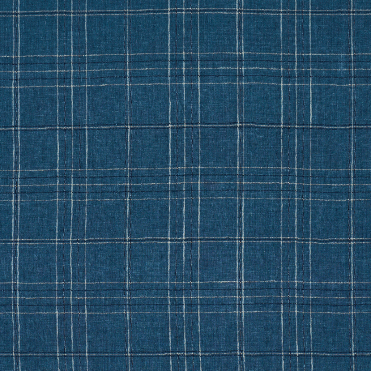 NILS PLAID LINEN – DENIM