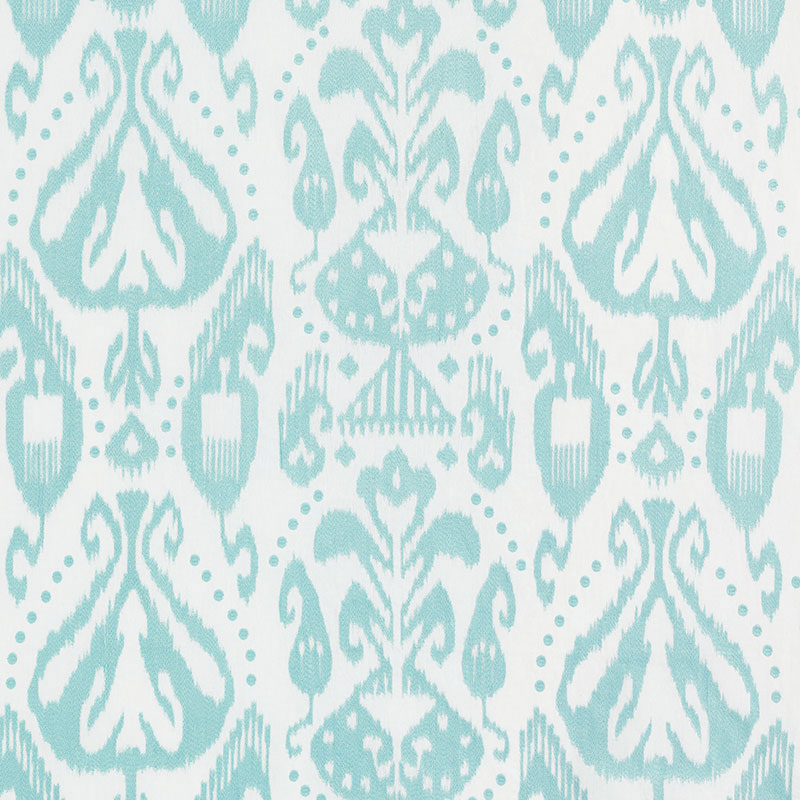 KIVA EMBROIDERED IKAT – SKY