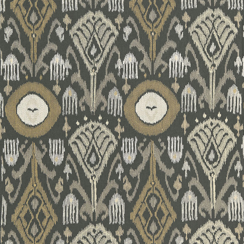 TURKESTAN EMBROIDERY – CHARCOAL