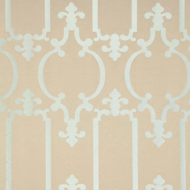 ORNAMENTAL SILK – SILVERED AQUA