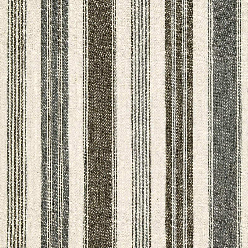 MONTAUBAN STRIPE – NICKEL / GREIGE
