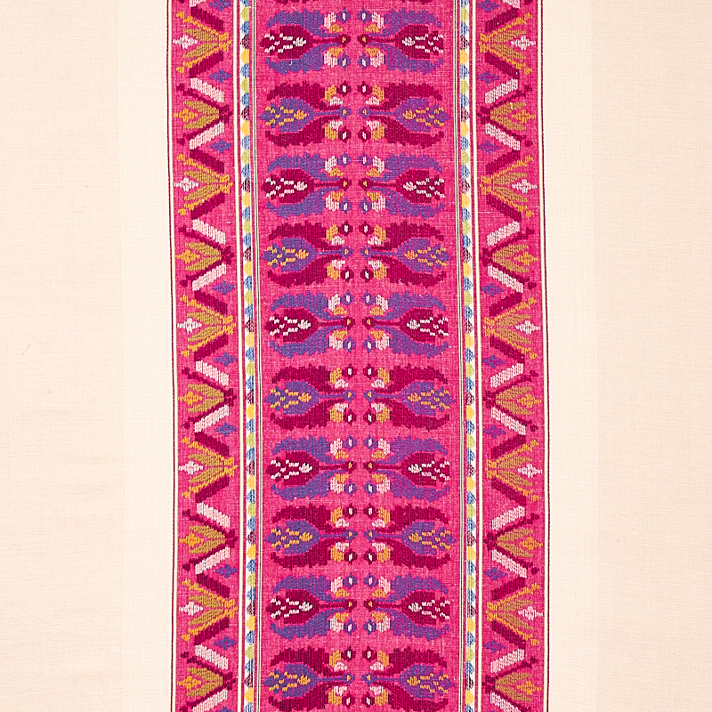 SANDOR STRIPE EMBROIDERY – MAGENTA