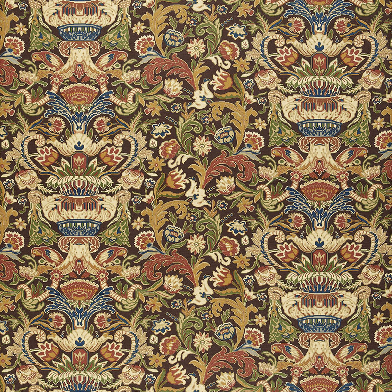 EGERTON TAPESTRY PRINT – UMBER