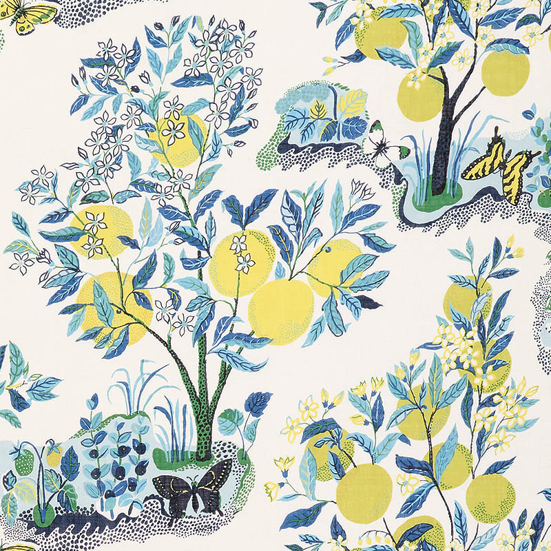 CITRUS GARDEN SHEER – POOL