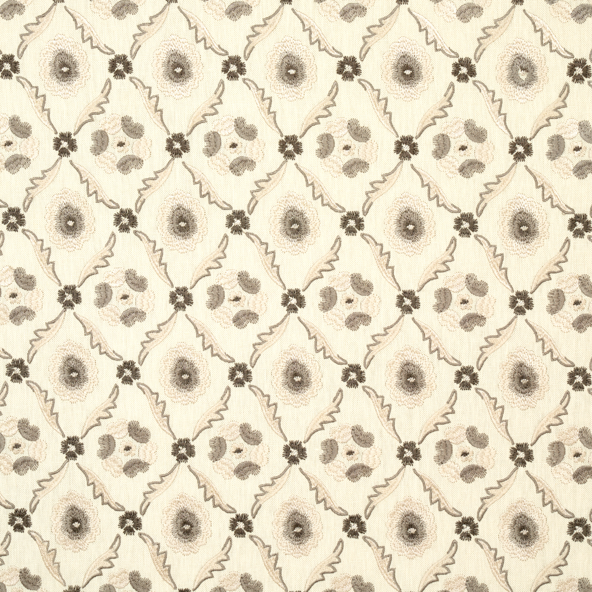 Claremont Embroidery – GRISAILLE