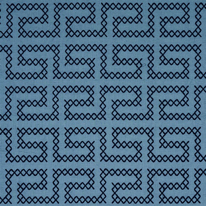 A MAZE EMBROIDERY – CADET