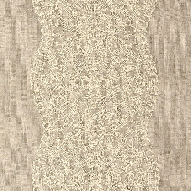 ALECON EMBROIDERED SHEER – NATURAL