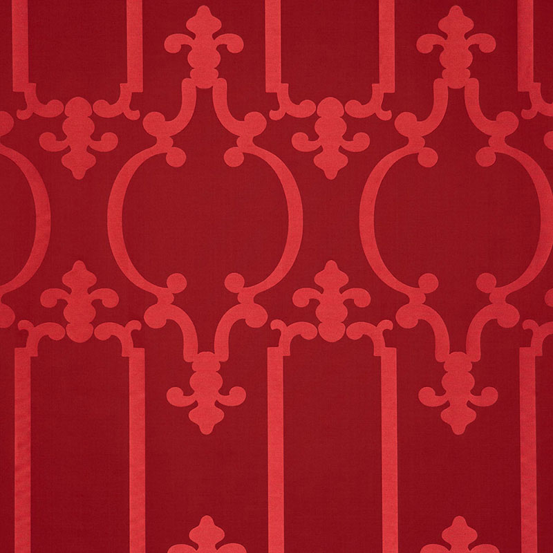 ORNAMENTAL SILK – RUBY LACQUER