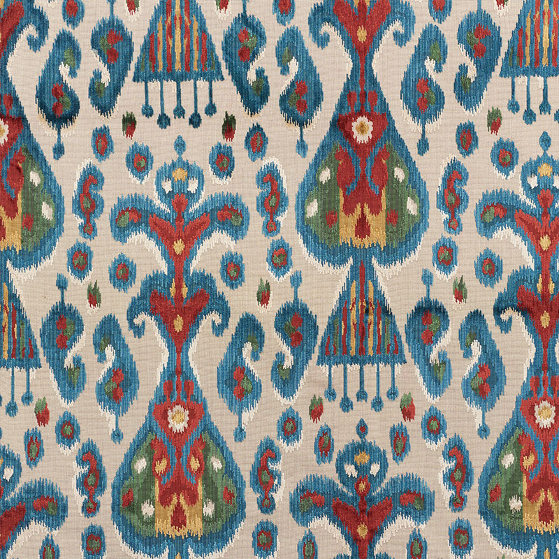 TABRIZ IKAT VELVET – MULTI