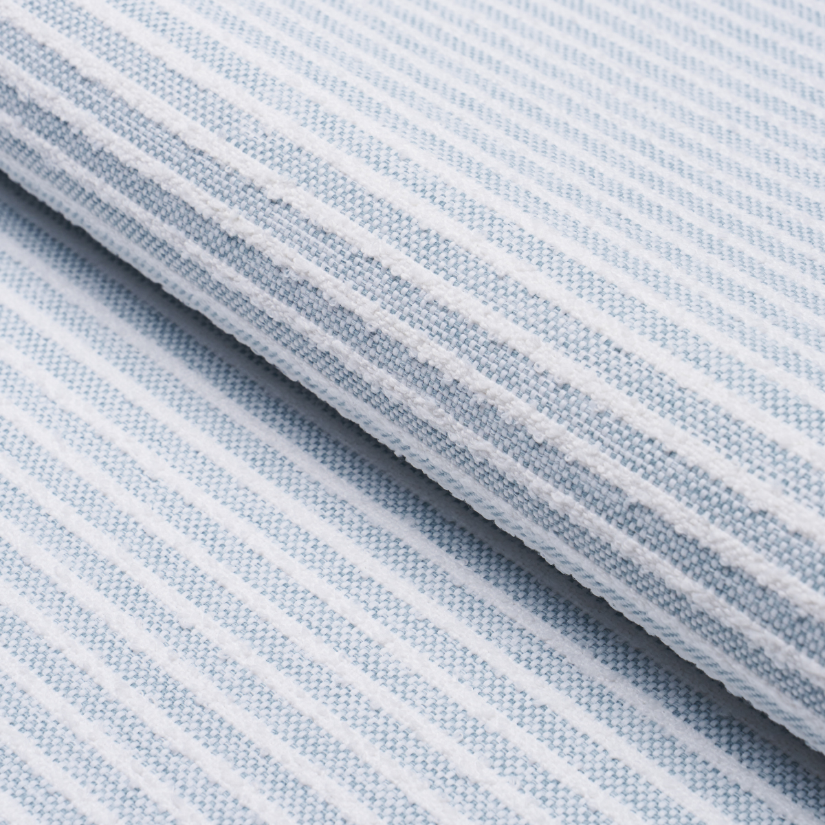 BOUCLÉ STRIPE INDOOR/OUTDOOR – CHAMBRAY