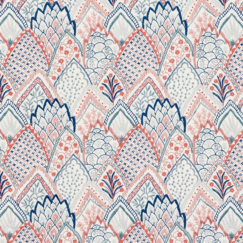 ALBIZIA EMBROIDERY – DELFT & ROSE