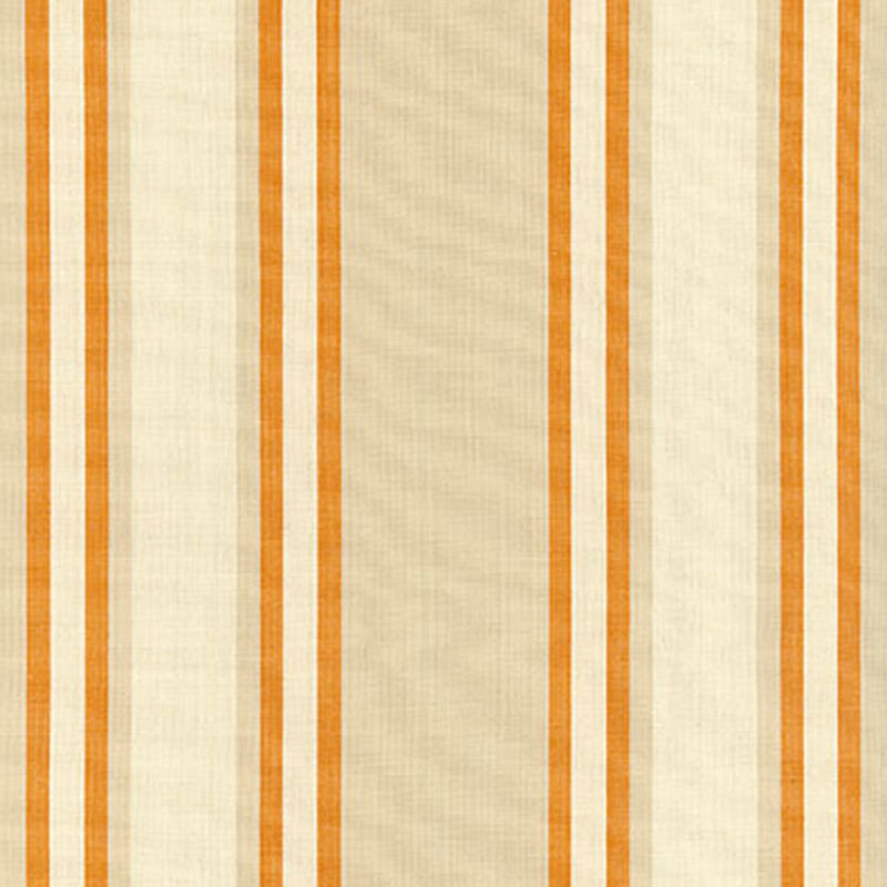 SENECA COTTON STRIPE – BEIGE/PUMPKIN