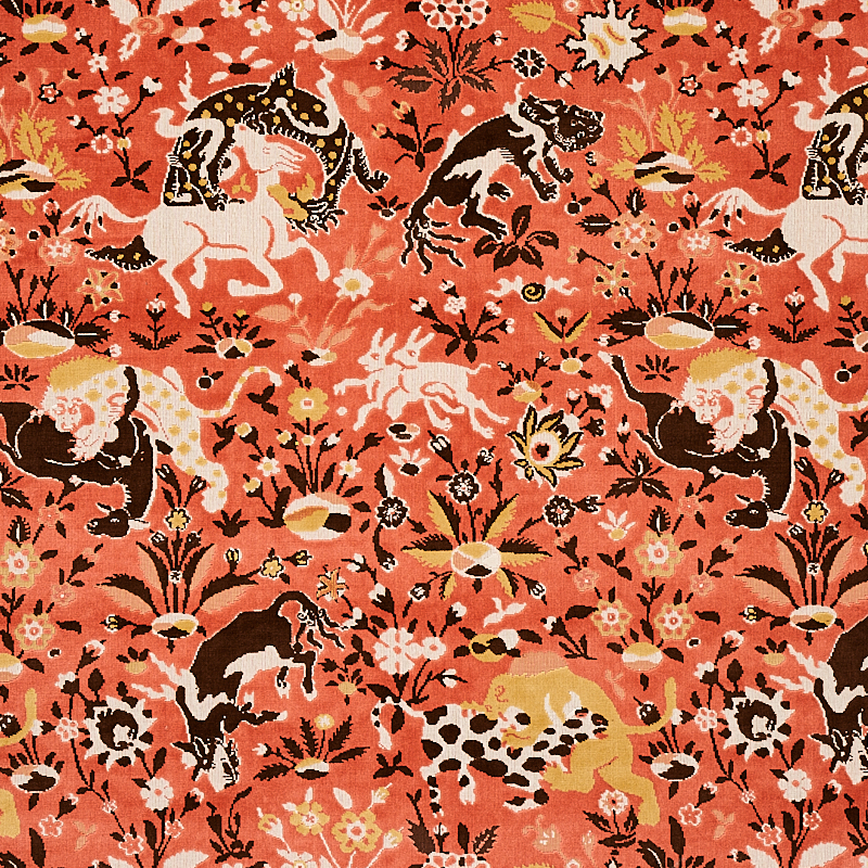 SAINT AMBROSE VELVET – CORAL