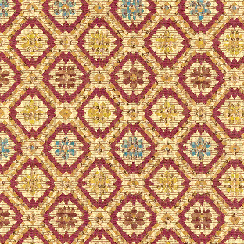 SAVONNERIE TAPESTRY – GARNET