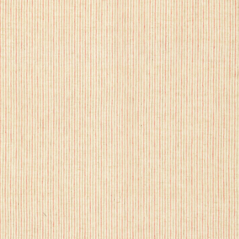 MACKAY LINEN STRIPE SHEER – RED EARTH