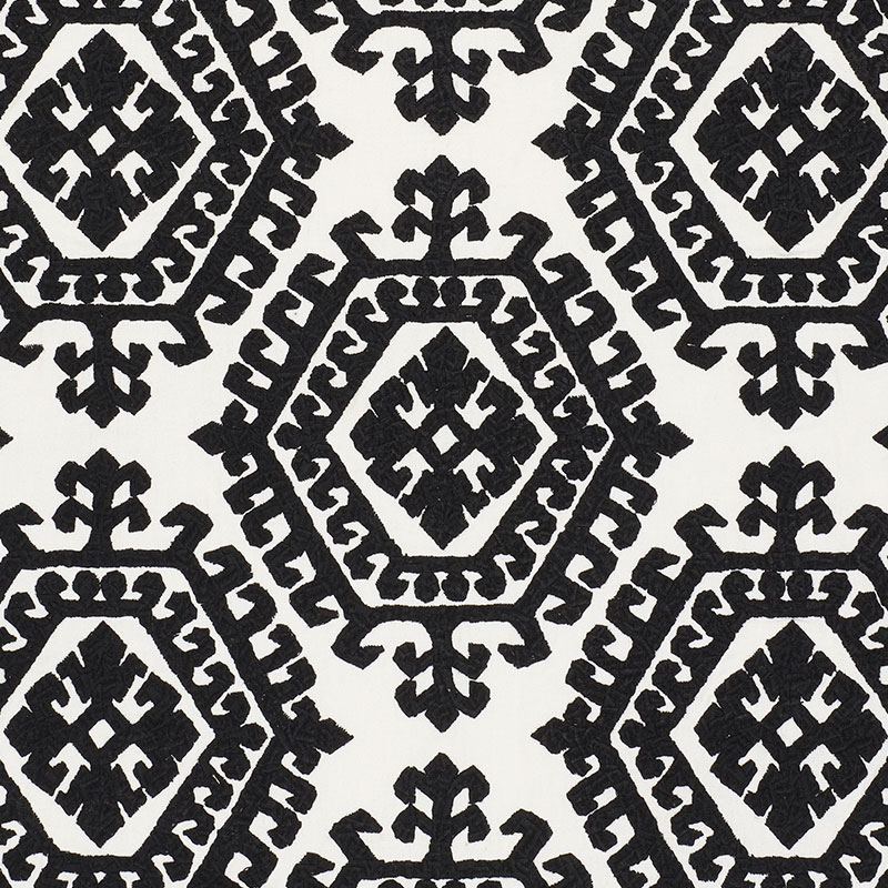 OMAR EMBROIDERY – BLACK