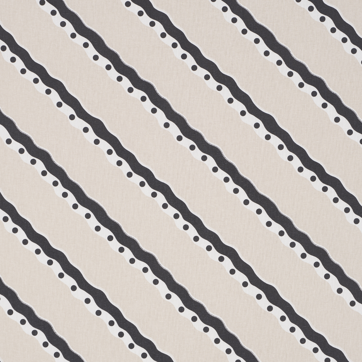 ROUSSEAU STRIPE – BLACK & CREAM