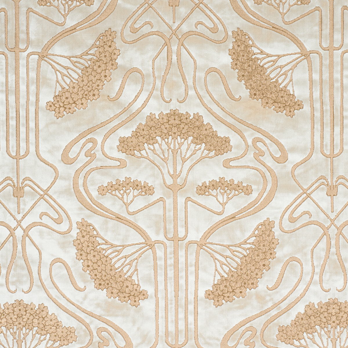 OMBELLI JACQUARD VELVET – FAWN