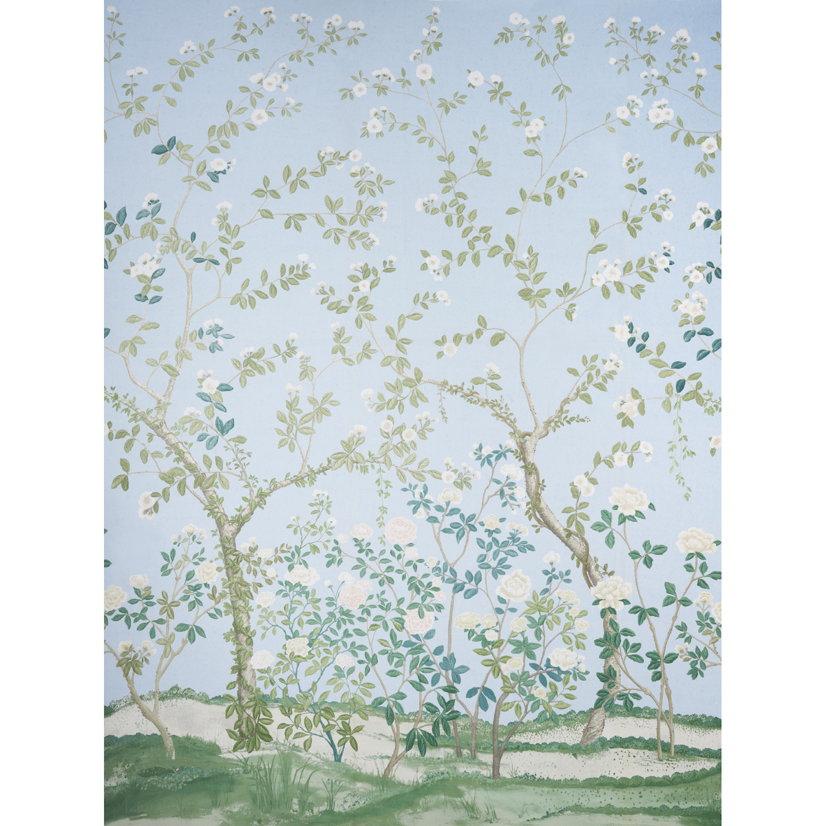 MADAME DE POMPADOUR PANEL – BLUE