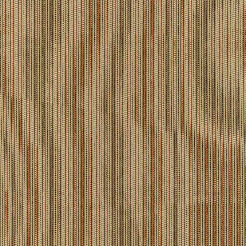 BAKER COTTON STRIPE – FLAX/MOCHA/RED