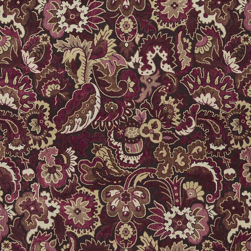 VELOURS ORIENTAL – AUBERGINE