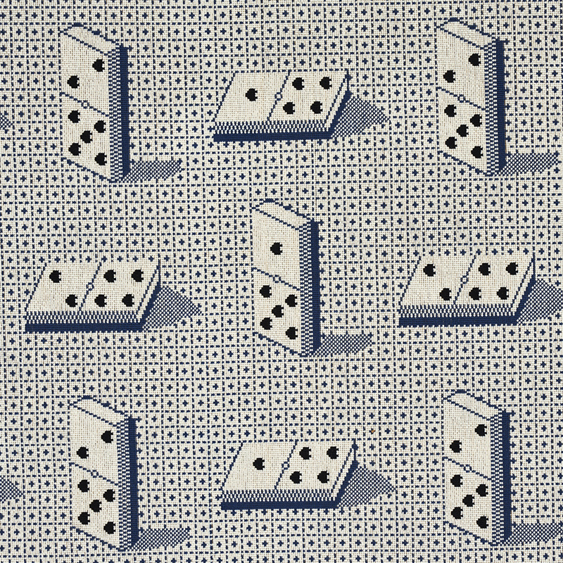 DOMINO ÉPINGLÉ – BLUE