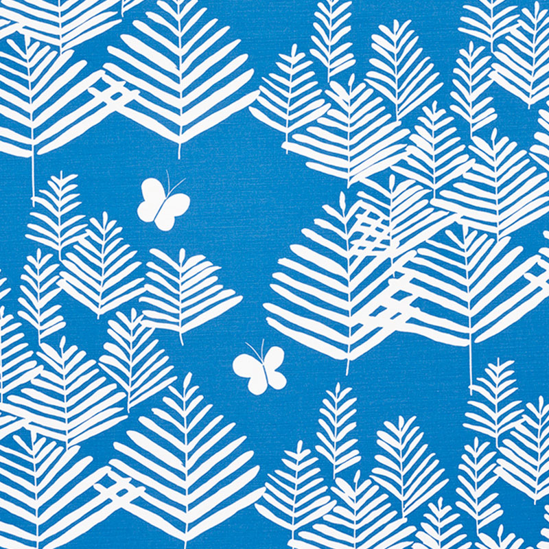 FERN SILHOUETTE – BLUE