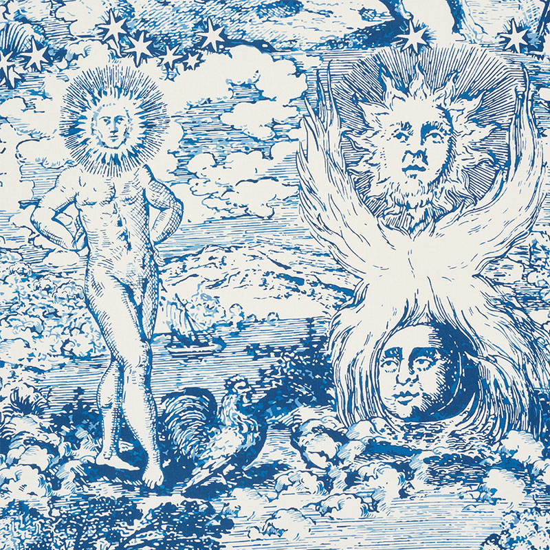 MODERN TOILE – INDIGO