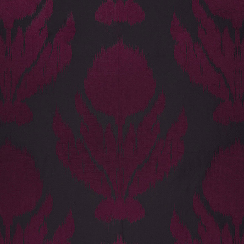AGRA SILK WEAVE – BLACK PLUM