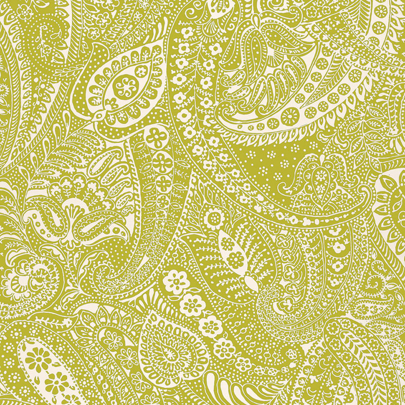 PAISLEY PRINT – SOFT CHARTREUSE
