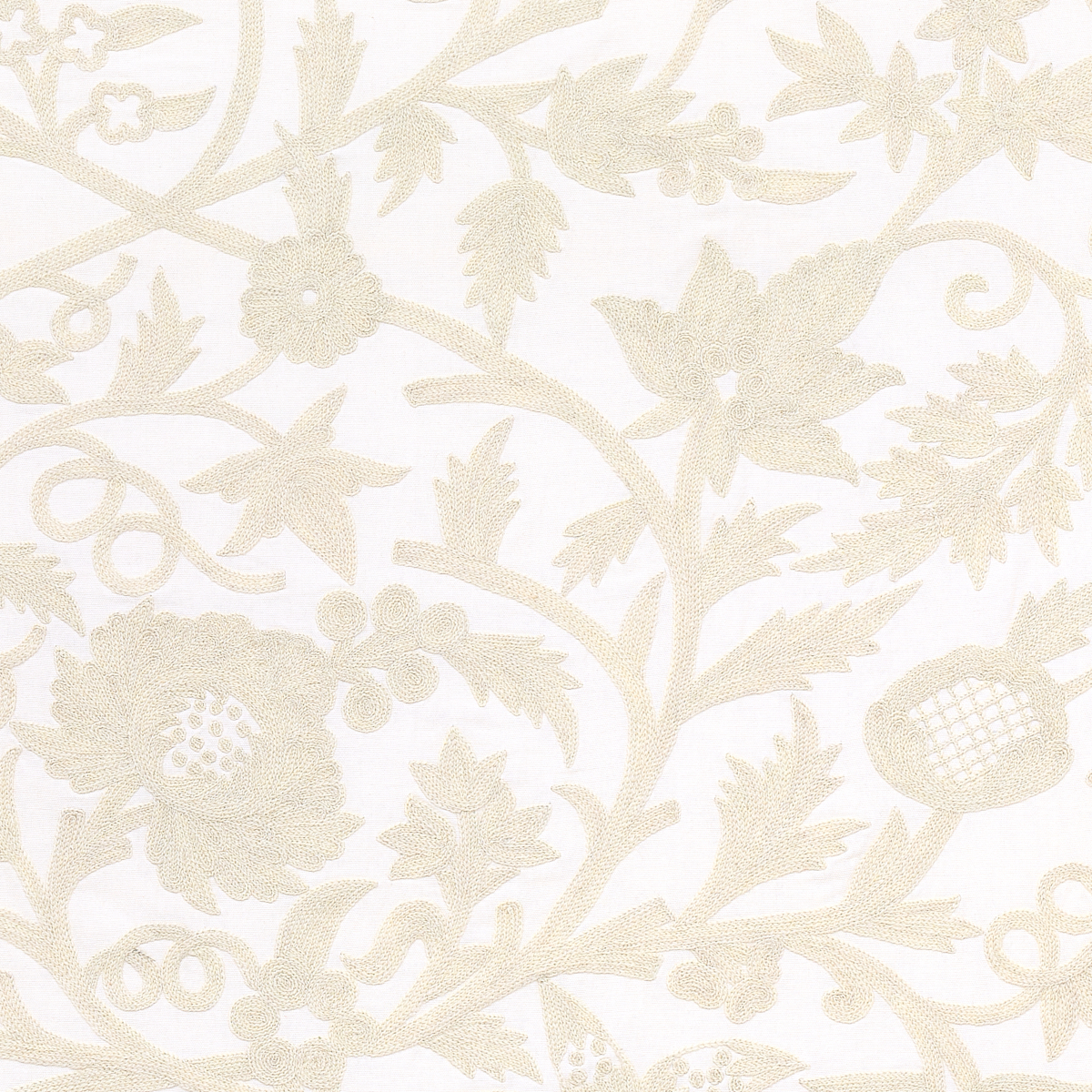 Sissinghurst Crewel – IVORY