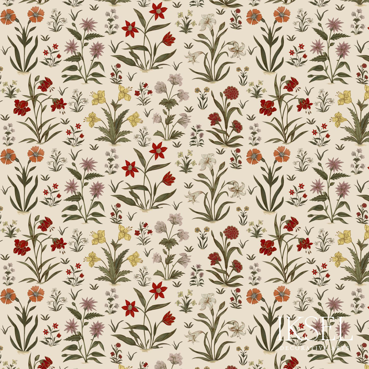 MOGUL FLOWERS LINEN – ORIGINAL