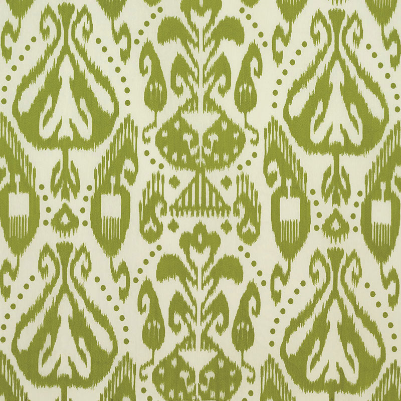 KIVA EMBROIDERED IKAT – GRASS