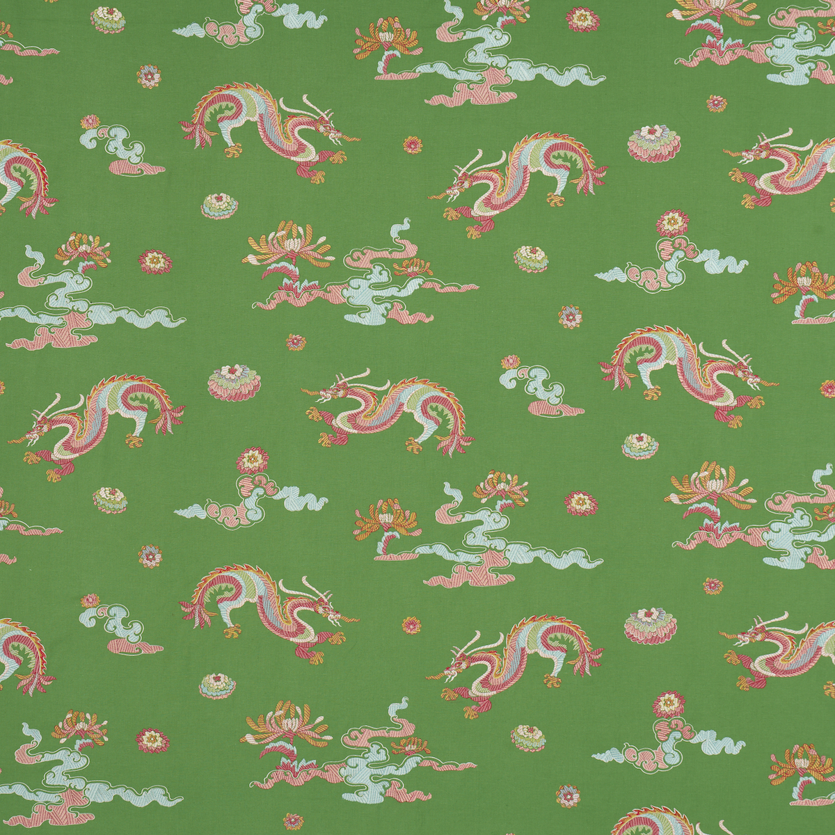 Hanlun Dragon Embroidery – GREEN