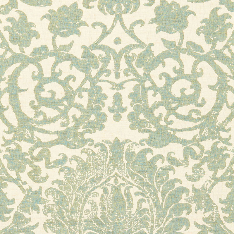 AREZZO LINEN DAMASK – AQUAMARINE
