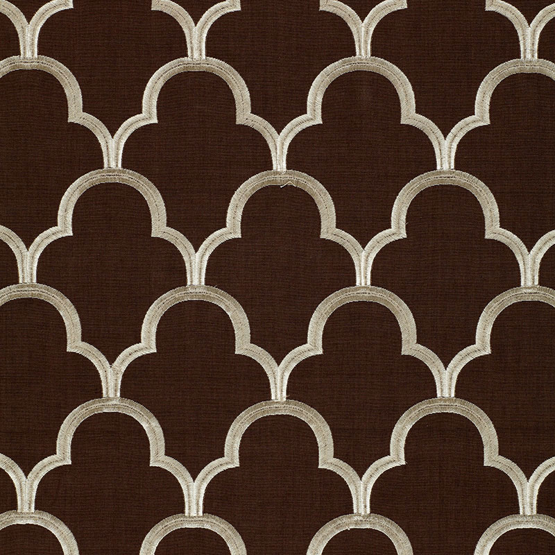 Scallop Embroidery – ESPRESSO