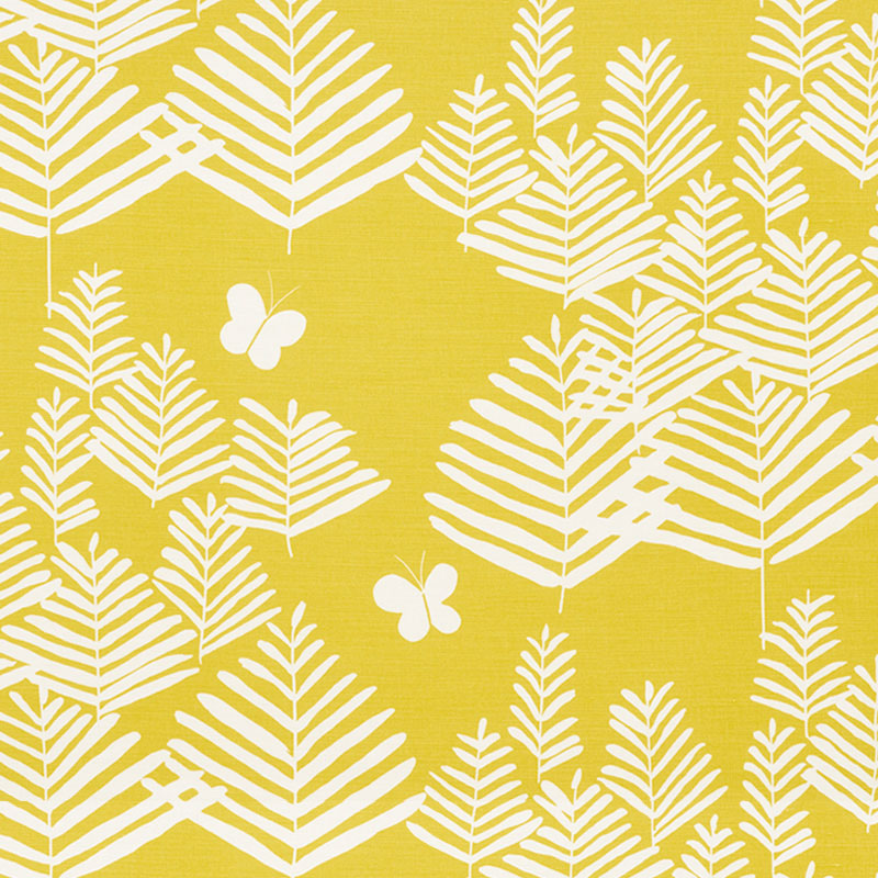FERN SILHOUETTE – YELLOW