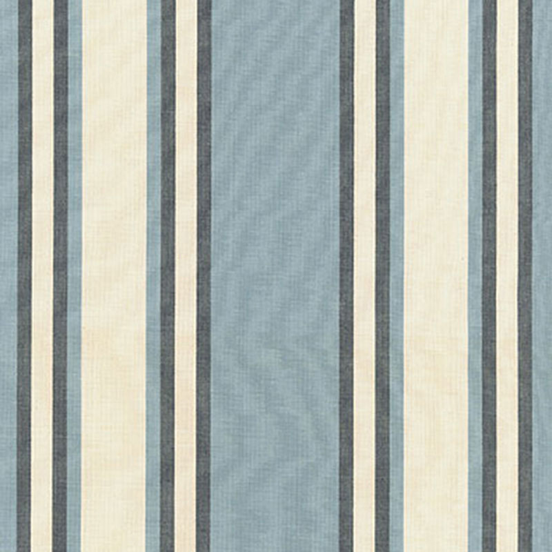 SENECA COTTON STRIPE – CHAMBRAY/ INDIGO