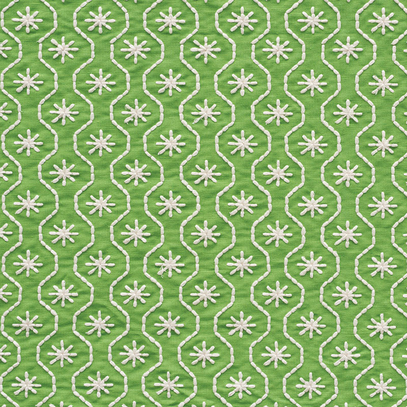 GIGI EMBROIDERY – GREEN