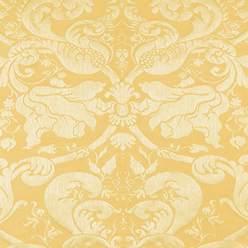 GAVOTTE BROCATELLE DAMASK – GOLD