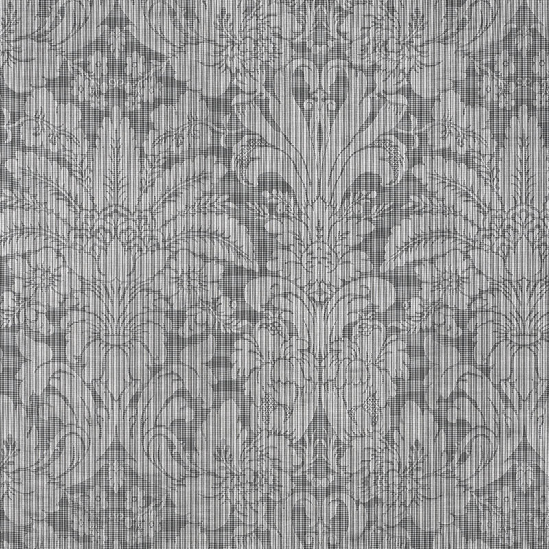 COLETTE LINEN/SILK DAMASK – CHARCOAL