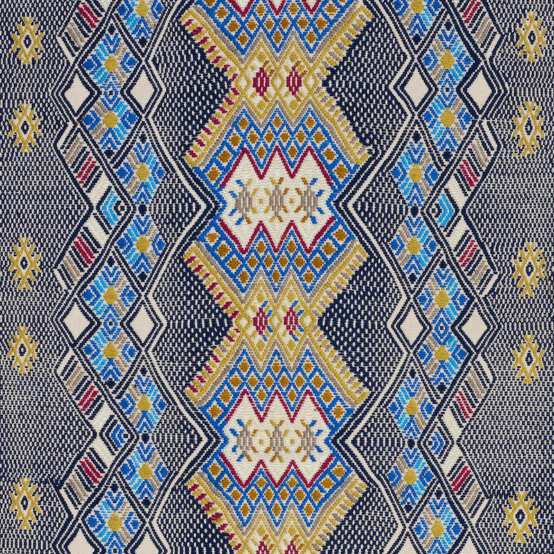 KAYA HAND WOVEN BROCADE – BLUE