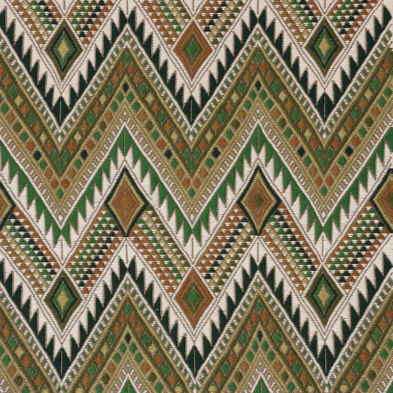 COYOLATE HAND WOVEN BROCADE – GREEN