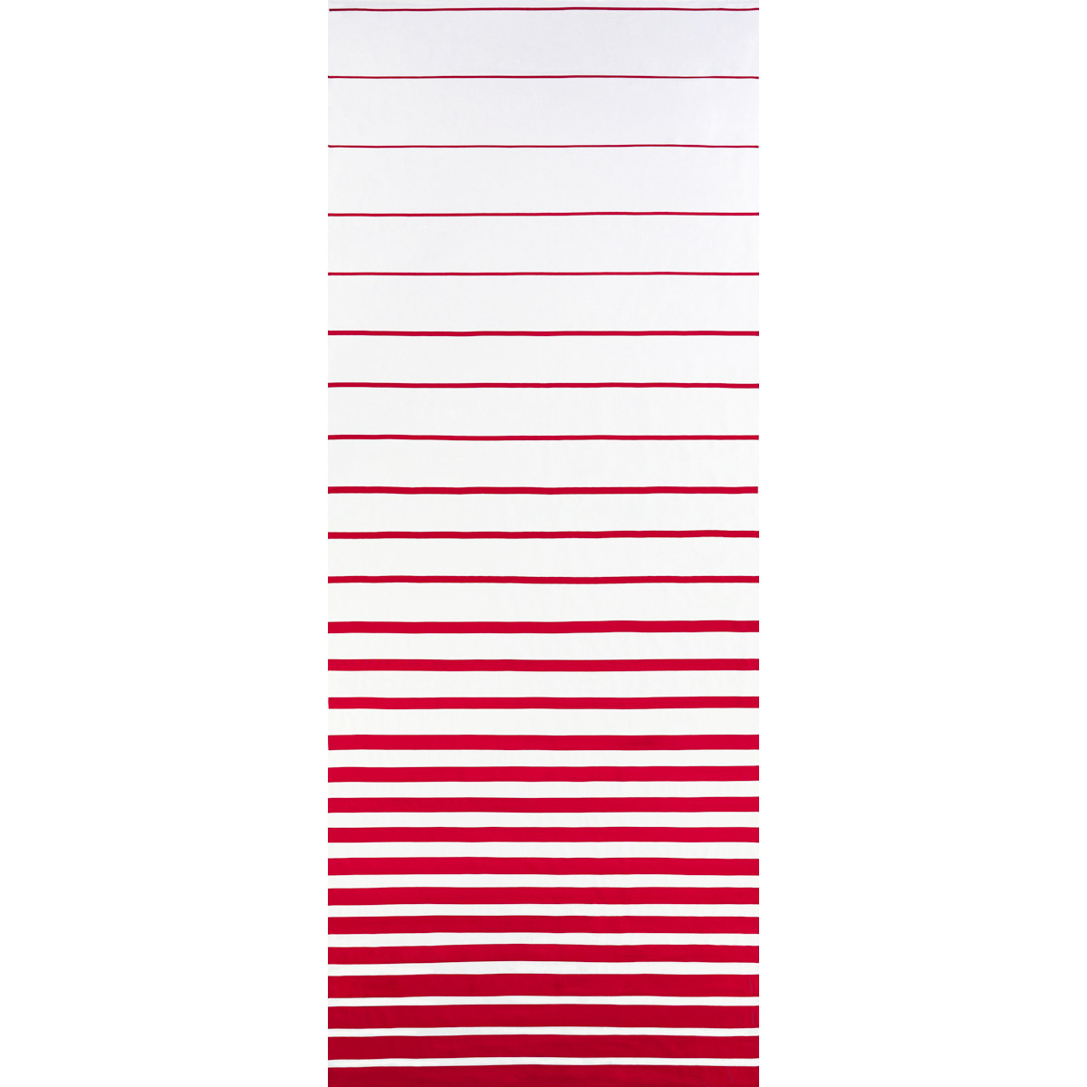 RIBBON APPLIQUÉ PANEL – RED ON IVORY