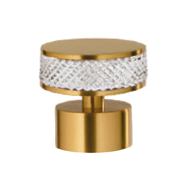 Brushed Crystal Finial C